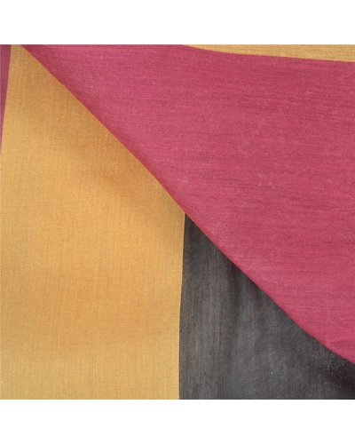 Sanskriti Vintage Indian Sarees Cotton Woven Premium Sari Craft 5 Yard Fabric, PS-57912-Multi Color-Woven Work-Cotton-2