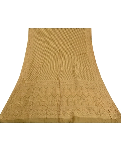 Sanskriti Vintage Green Indian Sarees Pure Silk Hand-Woven Premium Sari Fabric, PS-59137-Shade Of Green-Woven Work-100% Pure Silk-8