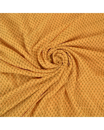 Sanskriti Vintage Bollywood Sarees Pure Georgette Silk Hand Beaded Sari Fabric, PS-59919-Shade Of Beige-Patch Work-Pure Georgette Silk-6