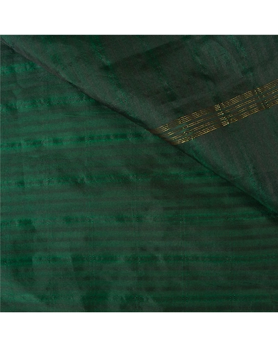 Sanskriti Vintage Green Sarees Art Silk Woven Premium Zari Sari Craft Fabric, PS-60784-Green-Zari Work-Art Silk-3