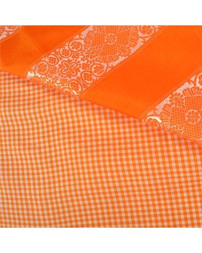Sanskriti Vintage Yellow Indian Sarees Art Silk Woven Premium Sari Craft Fabric, PS-60869-Yellow-Woven Work-Art Silk-3