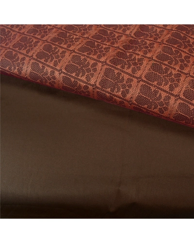 Sanskriti Vintage Brown Indian Sarees Art Silk Woven Premium Sari Craft Fabric, PS-61078-Brown-Woven Work-Art Silk-3