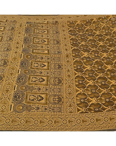 Sanskriti Vintage Green Sarees Pure Organza Silk Woven Premium Sari Fabric, PS-61166-Green-Woven Work-Pure Organza Silk-4