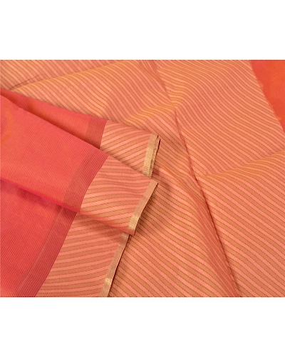 Sanskriti Vintage Pink Sarees Art Silk Woven Premium Sari Fabric Stitched Blouse, PS-61241-Pink-Woven Work-Art Silk-9