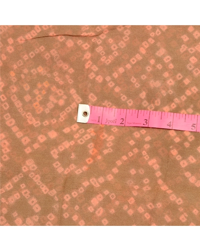 Sanskriti Vintage Green Bandhani Sarees Pure Georgette Silk Sari Printed Fabric, PRG-10878-Green-Printed Floral Design-Pure Georgette Silk-4