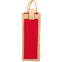 Jute Water Bottle Bag-WBJB02