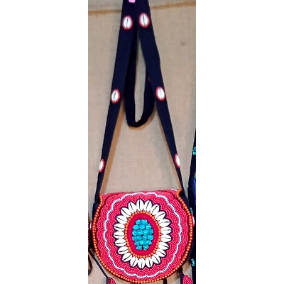 Beads &amp; Shell Purse-RBSP02-3