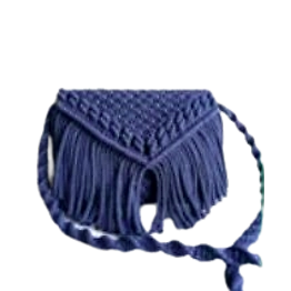 Macrame Cotton Purse-MCP02