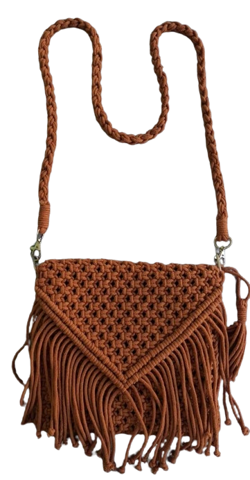 Macrame Cotton Purse - MCP010-3