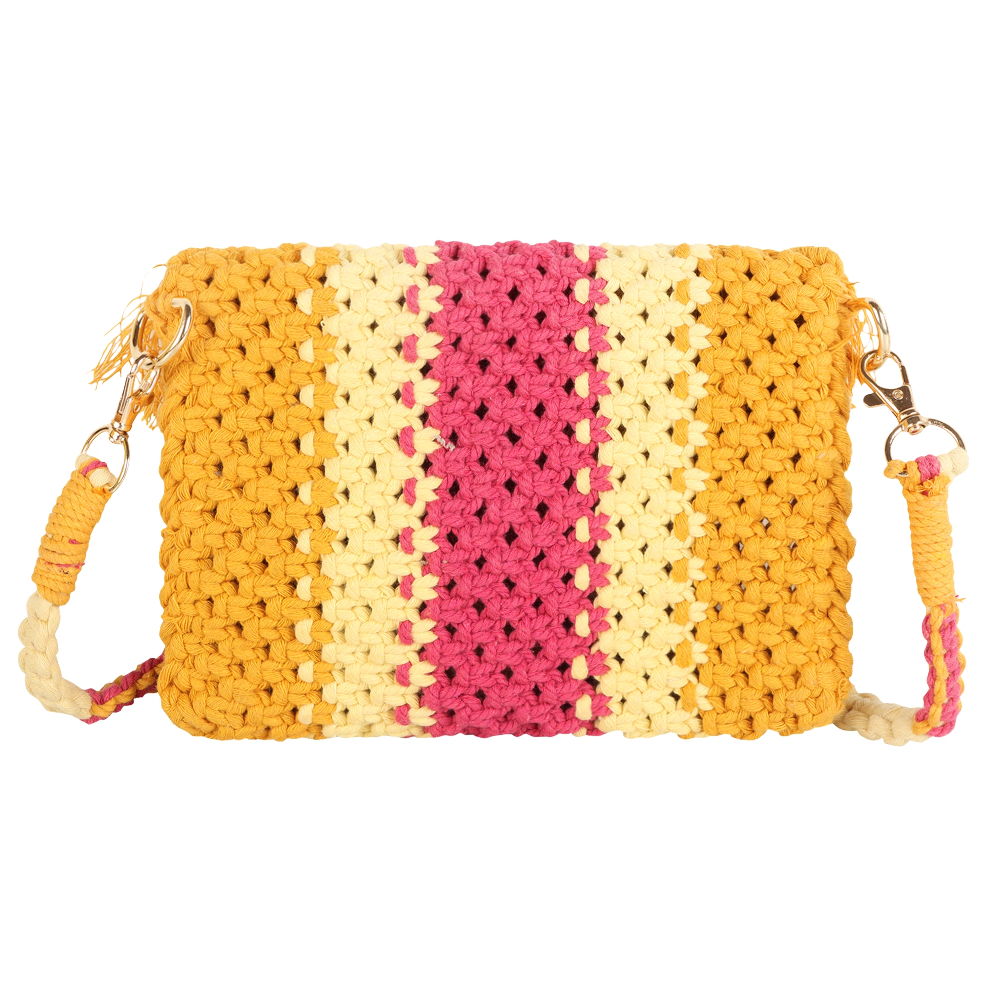 Macrame Cotton Purse-MCP04-1