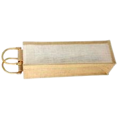 Jute Water Bottle Bag-WBJB04-2