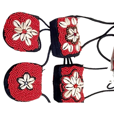 Beads &amp; Shell Purse-BSP06-1