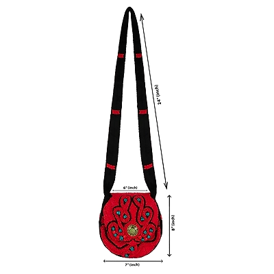 Beads &amp; Shell Purse-BP05-1