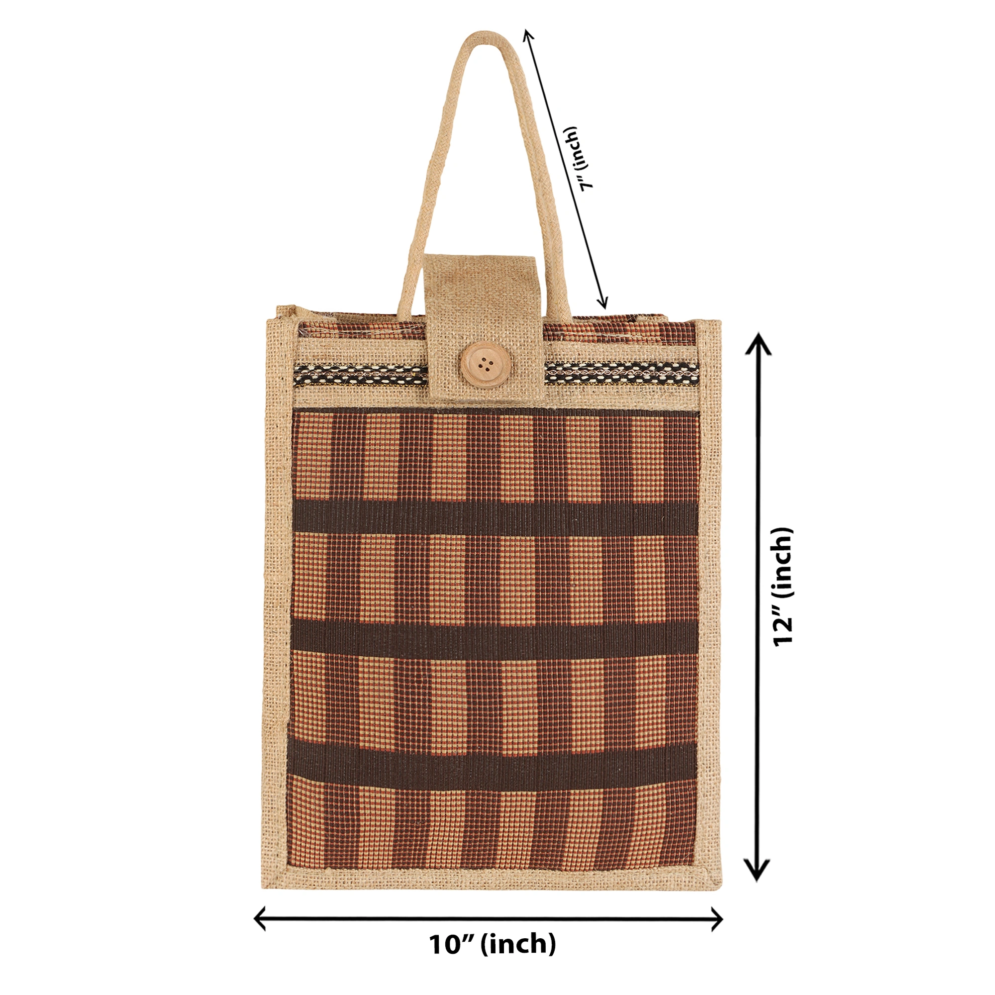 Jute Lunch Bag-JLB01-1