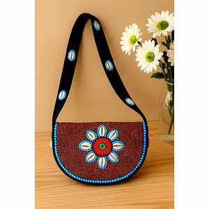 Brown Shell Beaded Bag Wholesale Bulk Supplier & Exporter