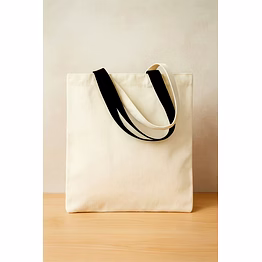 white canvas shopping bag reusable cotton canvas tote bag for wholesale bulk export supply
