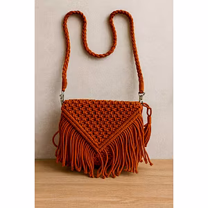 Brown Macrame Crochet Bag Wholesale Bulk Supplier & Exporter