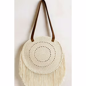 White Round Crochet Bag Wholesale Bulk Supplier & Exporter