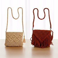 Macrame Crochet Purses