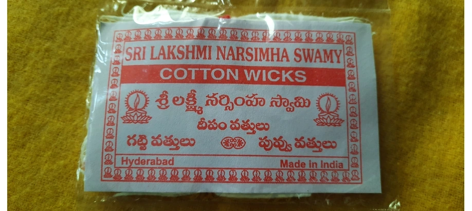 Cotton Wicks, Diya Batti-d0257616140ec3cd