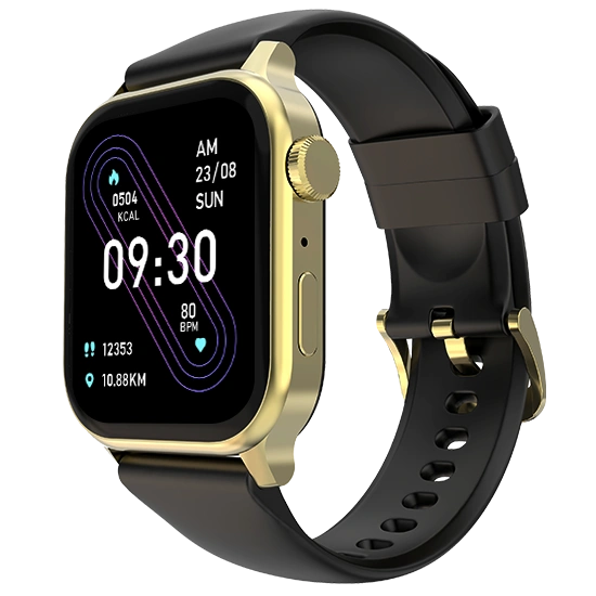 FIREBOLTT BSW204 RISE SMARTWATCH-Fireboltt25GoldBlack