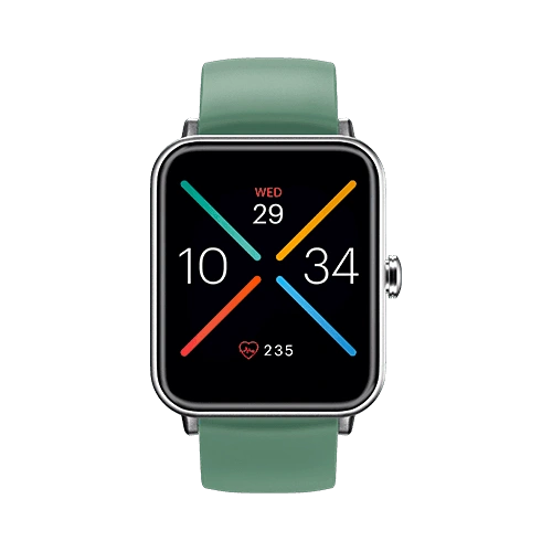 NOISE COLORFIT PRO 3 SMARTWATCH-Noise13SmokeGreen