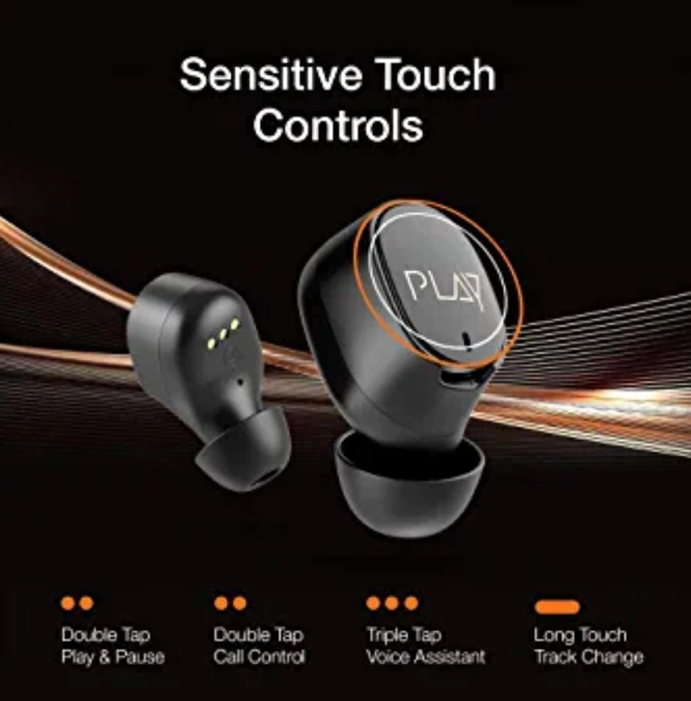 PLAY GO T20 EARBUDS-Black &amp; Copper-3