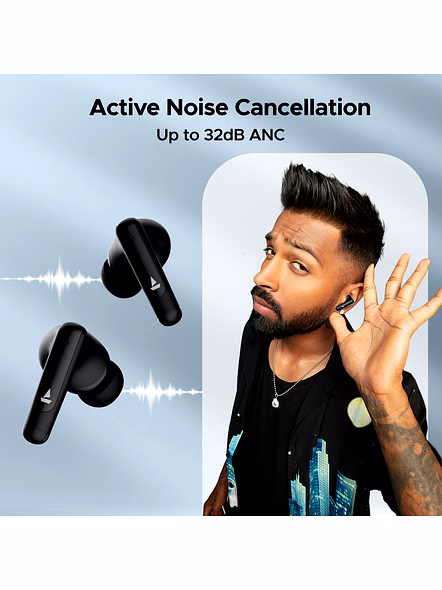 BOAT AIRDOPES UNITY ANC W/L HEADSET-Black-2