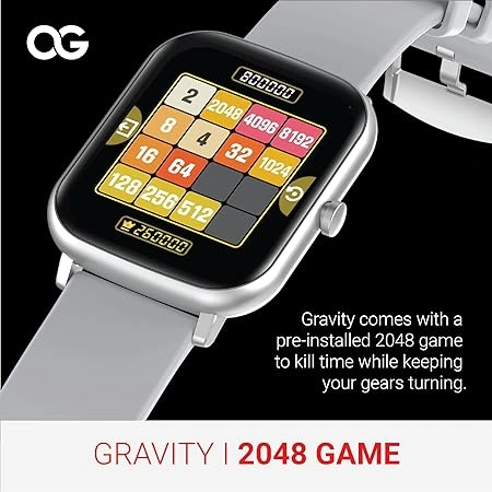 OG P26 GRAVITY SMARTWATCH-Ice Grey-1