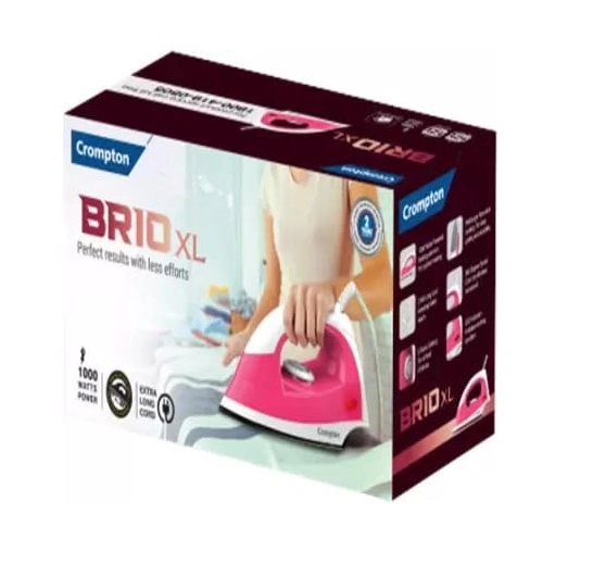 CROMPTON AGCEL-BRIOXL AUTOMATIC ELECTRIC IRON-Pink-2