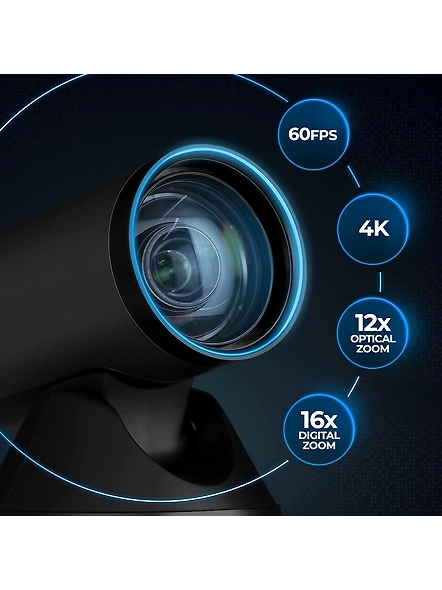 EVOTA 4K PTZ CAMERA-Black
