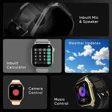 FIREBOLTT BSW069 BT CALLING SMARTWATCH-Black-1