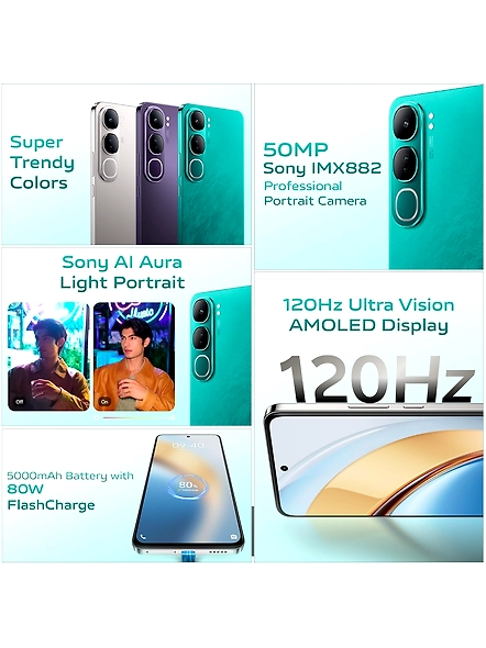 VIVO Y300 5G-Emerald Green-128 GB-8 GB