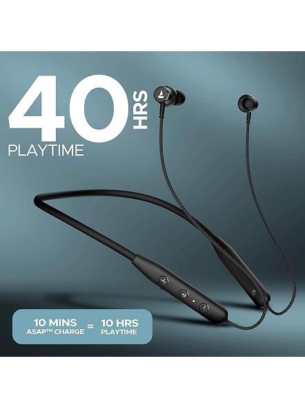 BOAT ROCKREZ 110 WEIRELSS HEADSET-Active Black