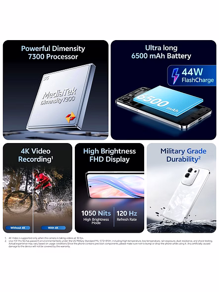 VIVO Y31 PRO 5G-DRAMY WHITE-256 GB-8 GB-2