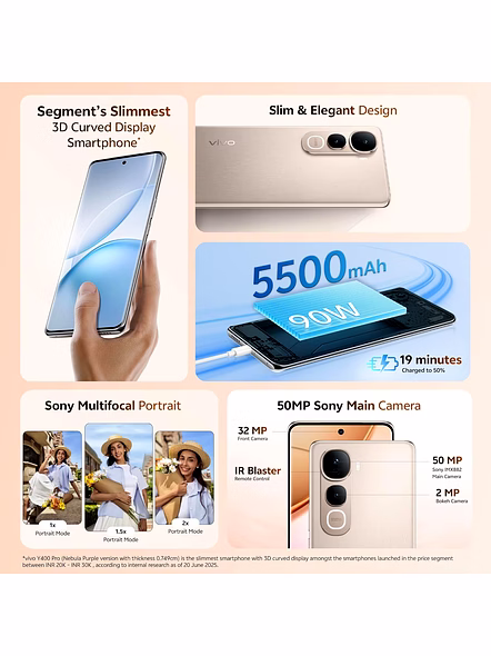 VIVO Y400 PRO 5G-FEST GOLD-128 GB-8 GB-2