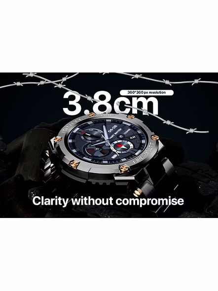 FIRE BOLTT BSW172 BT CALLING SMART WATCH-Black-1