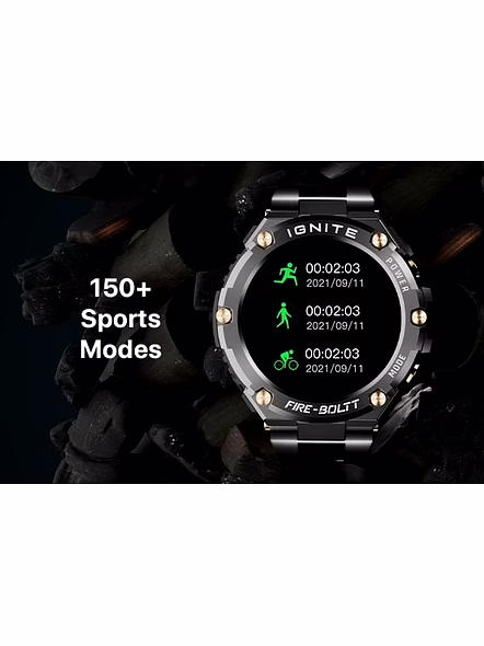 FIRE BOLTT BSW172 BT CALLING SMART WATCH-Black-2