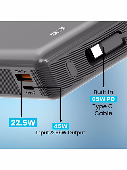 TORETO TOR-1105 POWER STROM POWER BANK-BLACK-1