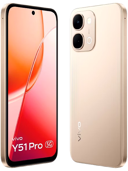 VIVO Y51 PRO 5G-NOBLE GOLD-128 GB-8 GB-1