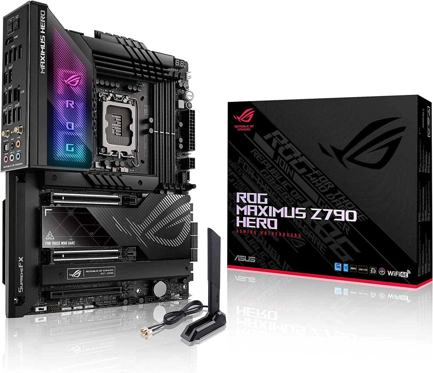 ASUS ROG Maximus Z790 Hero (WiFi 6E) LGA 1700(Intel®13th&amp;12th Gen) ATX Gaming Motherboard-3