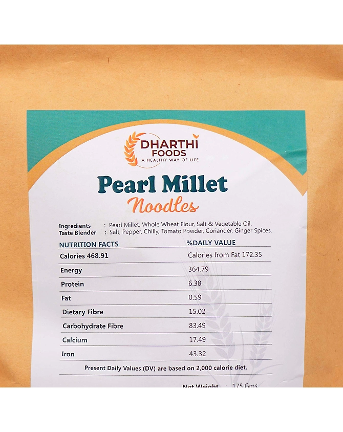 Pearl Millet Noodles 175g-3