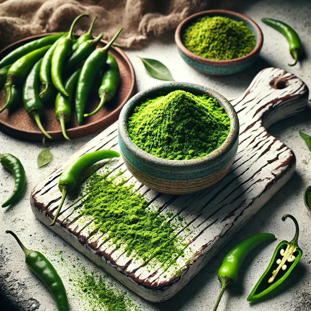 Green Chilli Powder-1