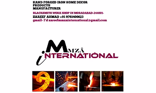 Hand forged iron home decoration MMZA INTERNATIONAL