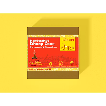 Aura Organic Havan Dhoop Cone-2
