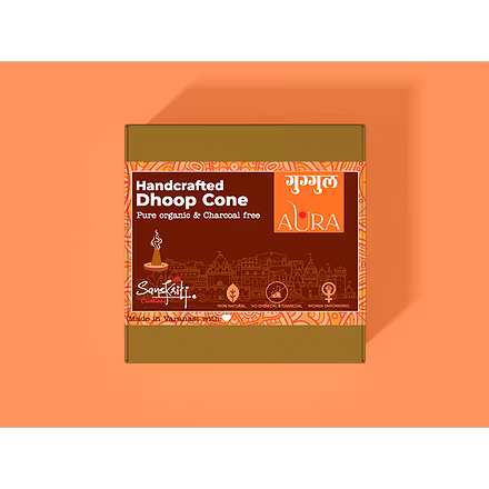 Aura Organic Havan Dhoop Cone-3