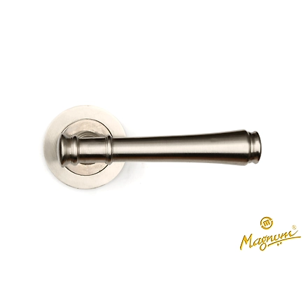 Brass Lever Handle- Escort on Rose-12349224