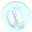 LED PANEL LIGHTS & SURFACE MOUNT