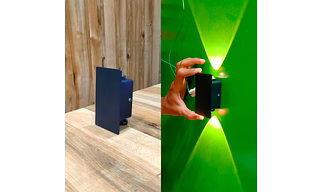 Outdoor wall washer