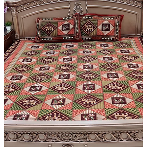 JAIPURI PRINTED COTTON BED SHEET